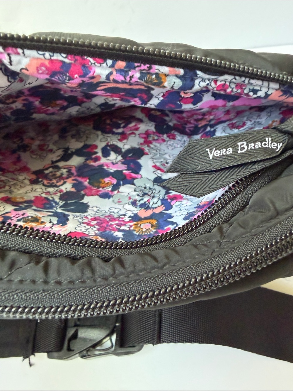 Vera Bradley ReActive Sling Backpack in Black - Picture 4 of 5